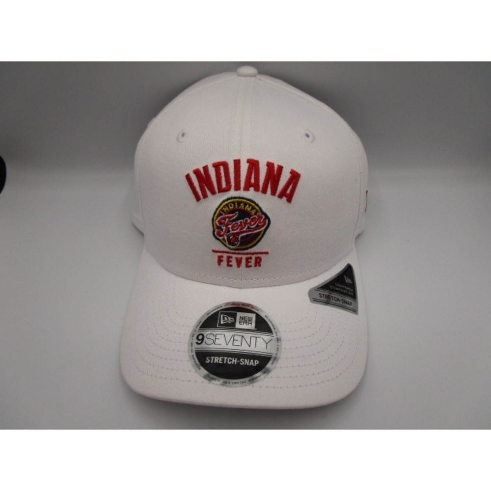 New Era 9Seventy Indiana Fever WNBA Stretch Snap Hat Cap White